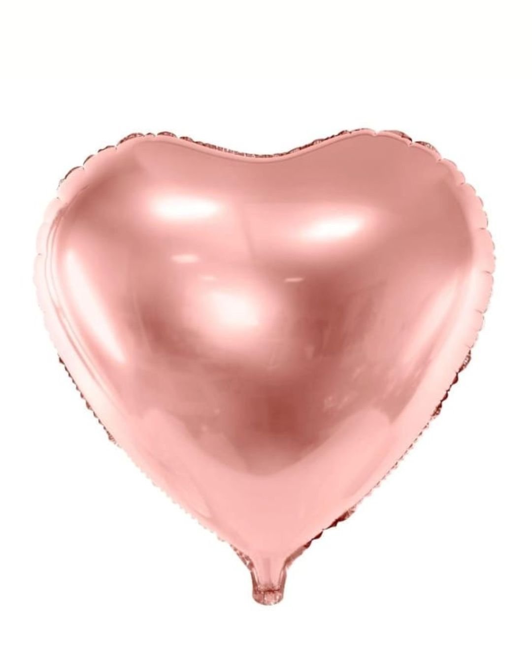 ROSE GOLD HEART FOIL