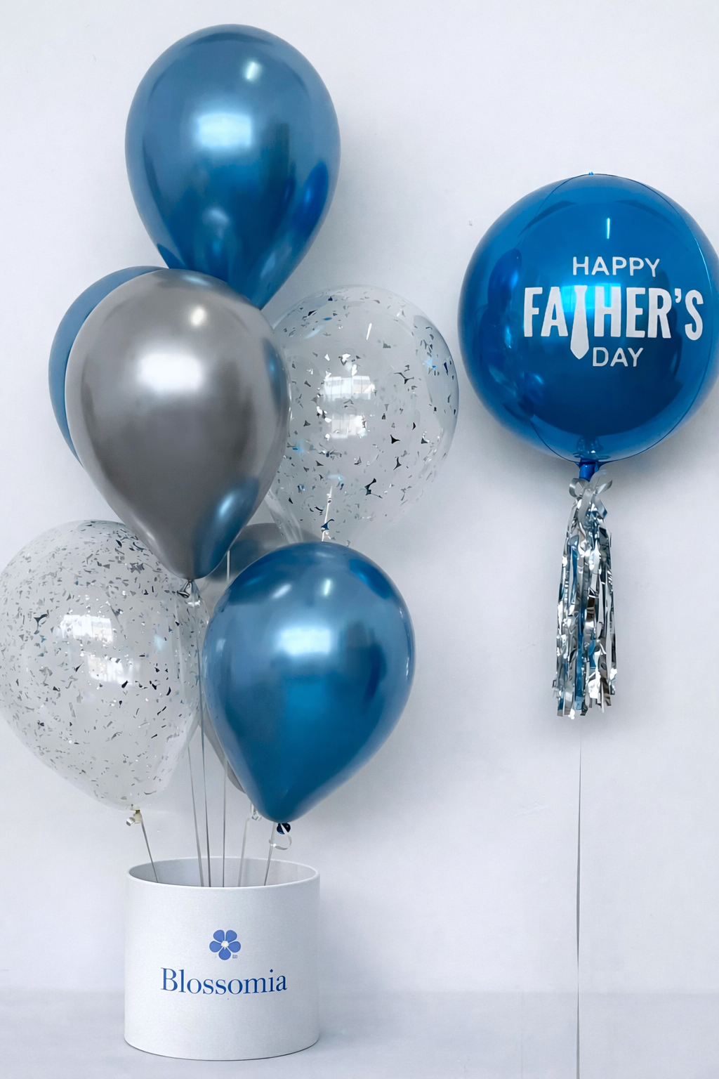 Father Day Balloon Bouquet II with Customized Medium Orbz