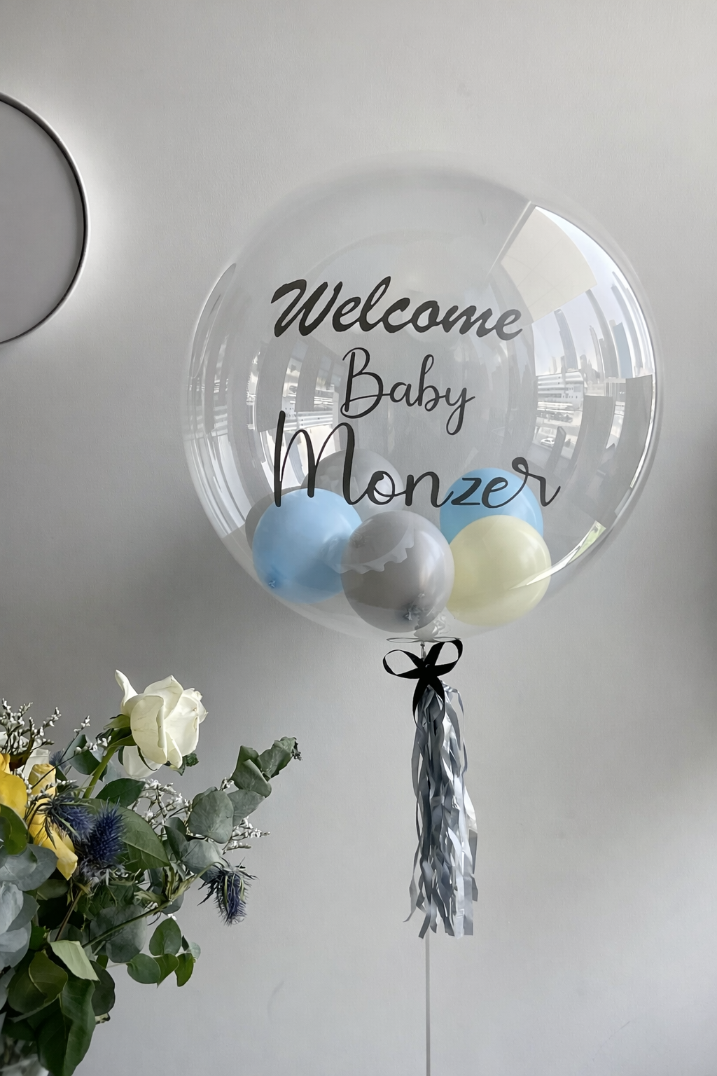 Welcome Baby Customized balloon