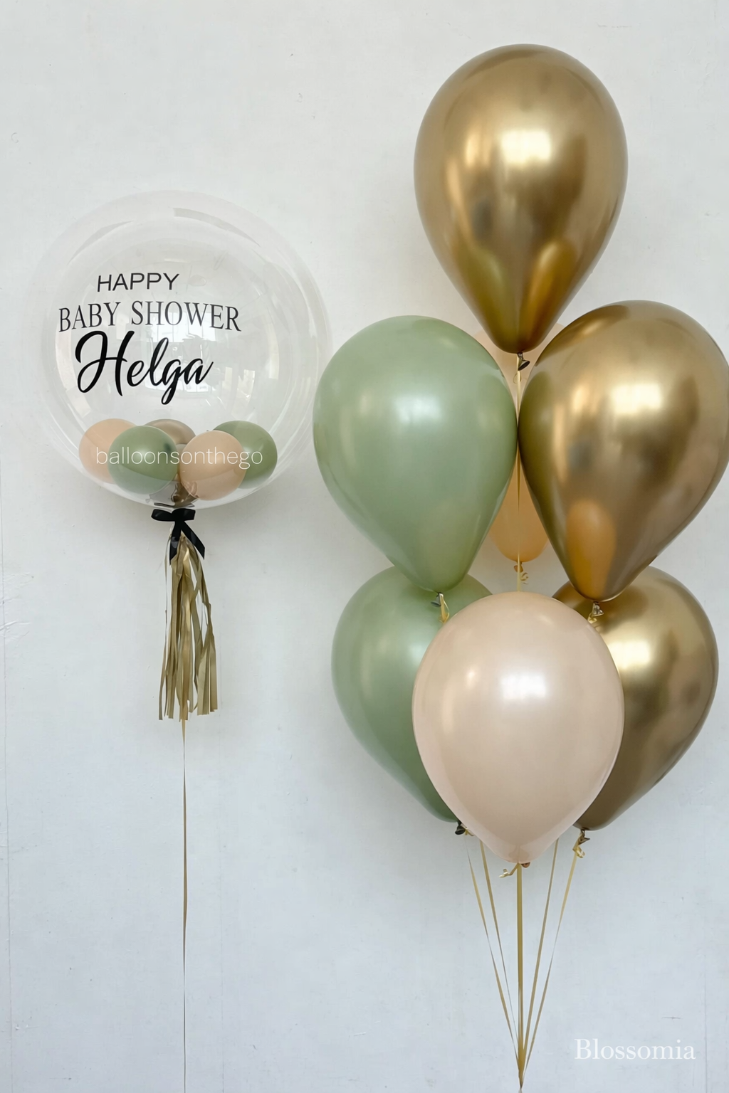 Surprise Baby Shower Balloon Bouquet