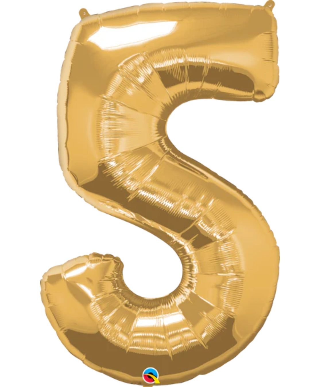 Number 5 Foil Balloon – Gold 41 Inch Helium Filled