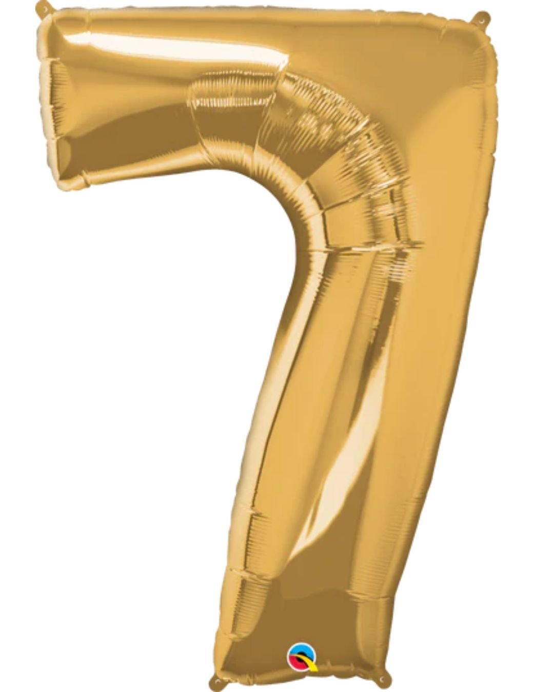 Number 7 Foil Balloon – Gold 41 Inch Helium Filled